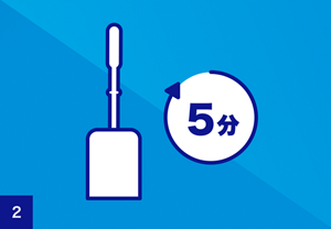 ブラシをケースに入れて放置しているイメージ