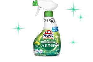 トイレマジックリン消臭・洗浄スプレー 汚れ予防プラス シトラスミントの香り 製品画像