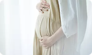 妊娠後期の妊婦