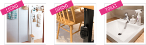 LIVING DINING TOILET