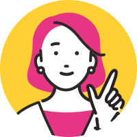 使用者のお声 女性のイラスト