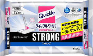クイックルワイパー 立体吸着ウエットシートストロング