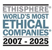 Ethisphere logo for World's Most Ethical Companies from 2007-2025