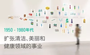 1950 - 1980年代 扩张清洁、美丽和健康领域的事业
