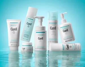 Curél skincare products for dry, sensitive skin.