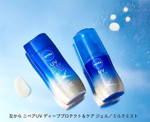ニベアUV ディーププロテクト&ケア ジェルとミルクミストの画像