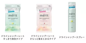 メリットドライシャンプーラインアップ