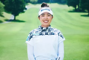 女子プロゴルファー 山下美夢有選手