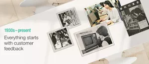 1930s - present Everything starts with customer feedback