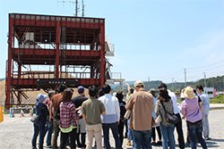 震災遺構として今も残る防災対策庁舎。