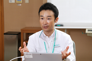 山本 真士氏の写真