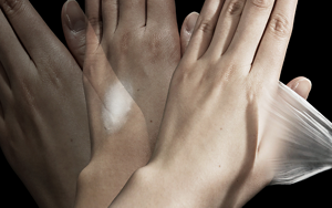 人造皮膚「Fine Fiber」の写真