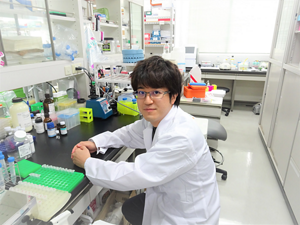 石田悠記研究員の写真