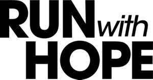 ロゴ:スローガン Run with hope