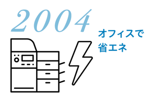 2004 オフィスで省エネ