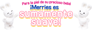 Para la piel de su precioso bebé ¡Merries es sumamente suave!