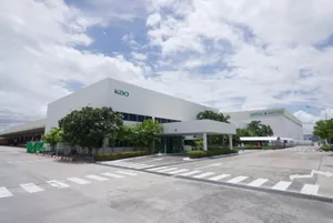 The image shows the location of the province where the Kao Thailand sales office is located.