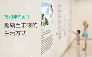 1980年代至今 延續至未來的生活方式