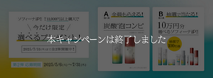 ソフィーナiP製品 税込11,000円購入で 今だけ限定 選べるプレゼント!