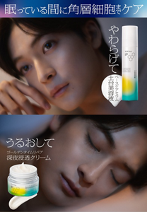 眠っている間に角層までケア アミノ酸GT複合成分*1(保湿)配合 セラミドケア成分*2(保湿)配合 ゴールデンタイムリペア 深夜浸透クリーム