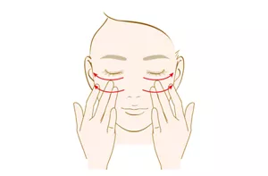 ふきとり後の仕上げに