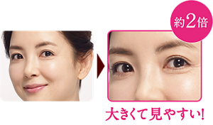 大きくて見やすい拡大ミラー