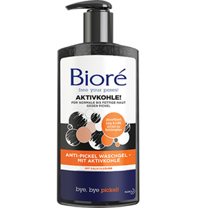 Bioré Anti-pickel Waschgel Mit Aktivkohle