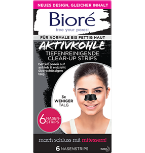 Bioré Tiefenreinigende Clear-up Strips Mit Aktivkohle