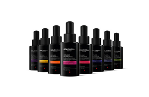 Different Goldwell System Pure Pigments products in front of bright background