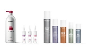 Goldwell 染後護理和造型產品