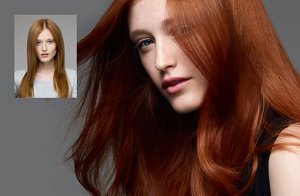 red gloss vorher nachher