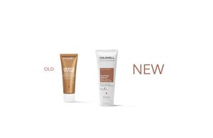 a package of goldwell stylesign superego and shaping cream on a white background