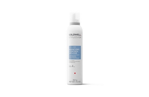 a package of goldwell stylesign bodifying control mousse on a white background