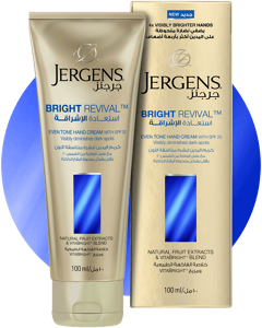 JERGENS<sup>®</sup> Bright Revival Hand Cream