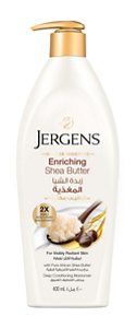 JERGENS<sup>®</sup> Shea Butter Deep Conditioning Moisturizer
