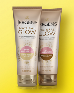 JERGENS<sup>®</sup> natural glow Daily Moisturizer