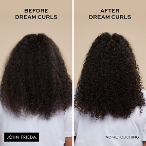 John Frieda Dream Curls before and after photos