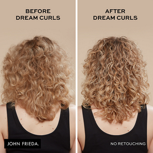 John Frieda Dream Curls before and after photos