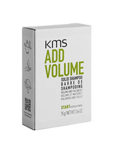 KMS goes solid addvolume solid shampoo bar
