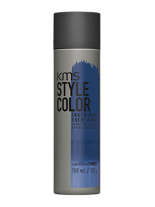 kms style hair color blue temporary spray