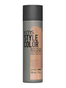 kms style hair color grey metallic spray