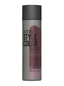 kms style hair color grey metallic spray