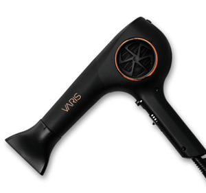 Black VARIS Dryer with diffuser attachment