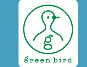 green bird