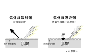  請告訴我防曬產品的原理！