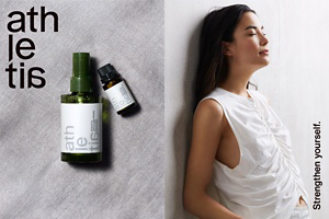 画像：breathe & sleepのモデルと商品イメージ