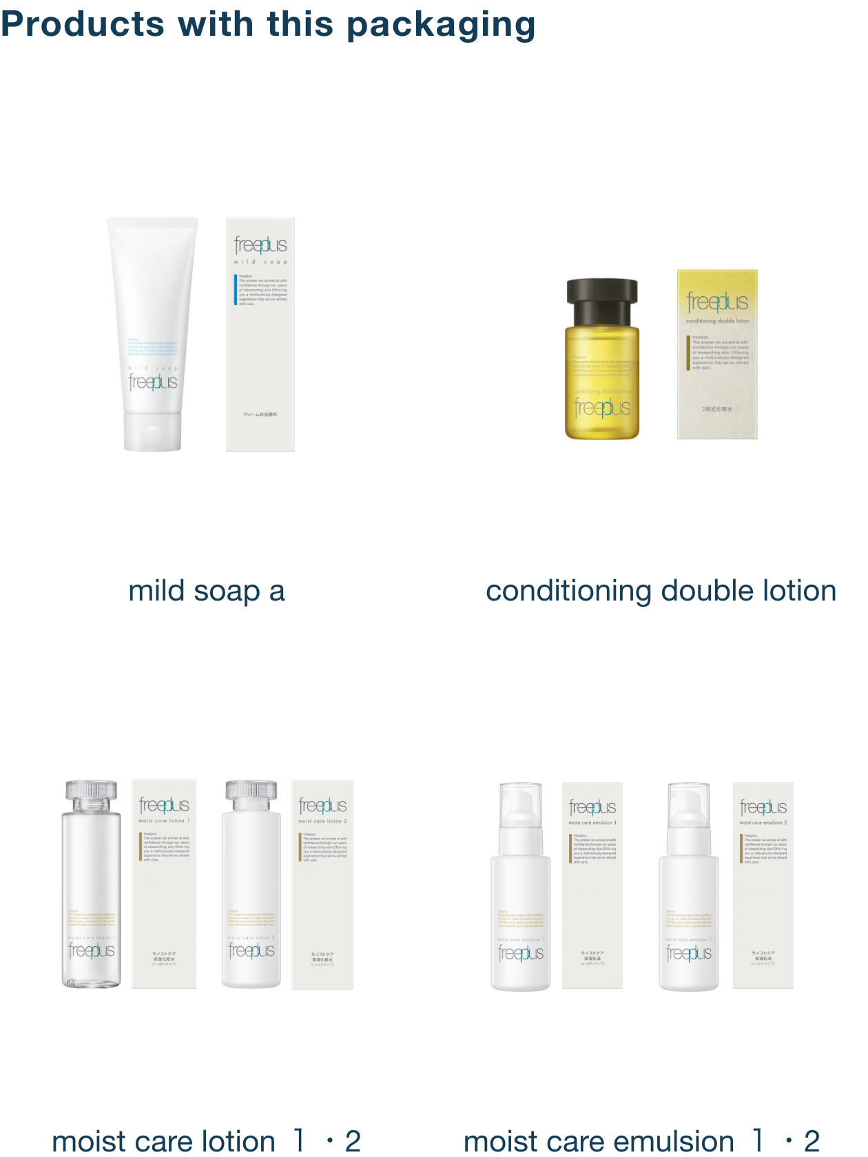 Efforts for Sustainability | freeplus｜Kanebo Cosmetics Co.,Ltd.