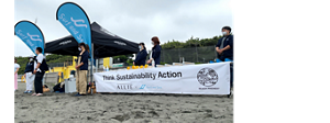 ビーチクリーン　活動風景4