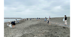 ビーチクリーン　活動風景3