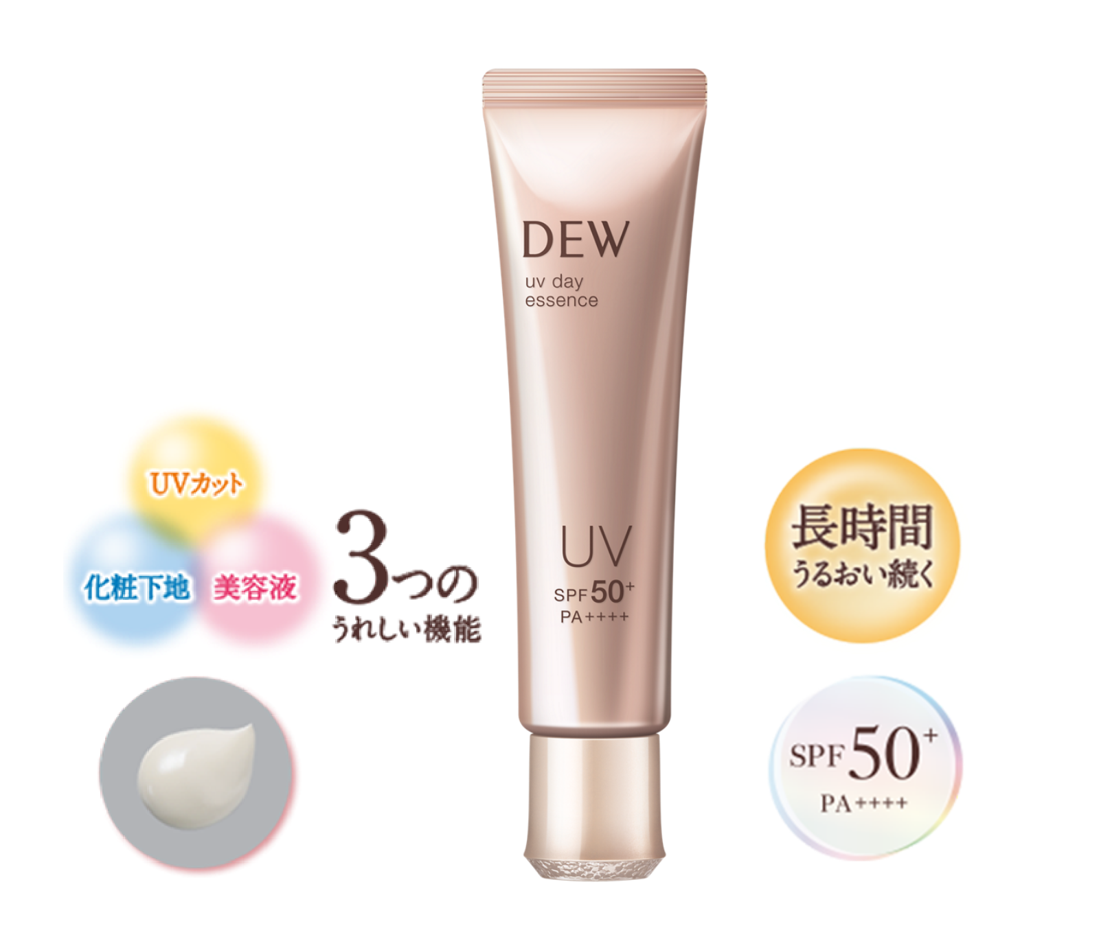 KANEBO DEW UVデイエッセンス 40g SPF50 ★3本セット UVデイエッセンス | DEW | カネボウ化粧品